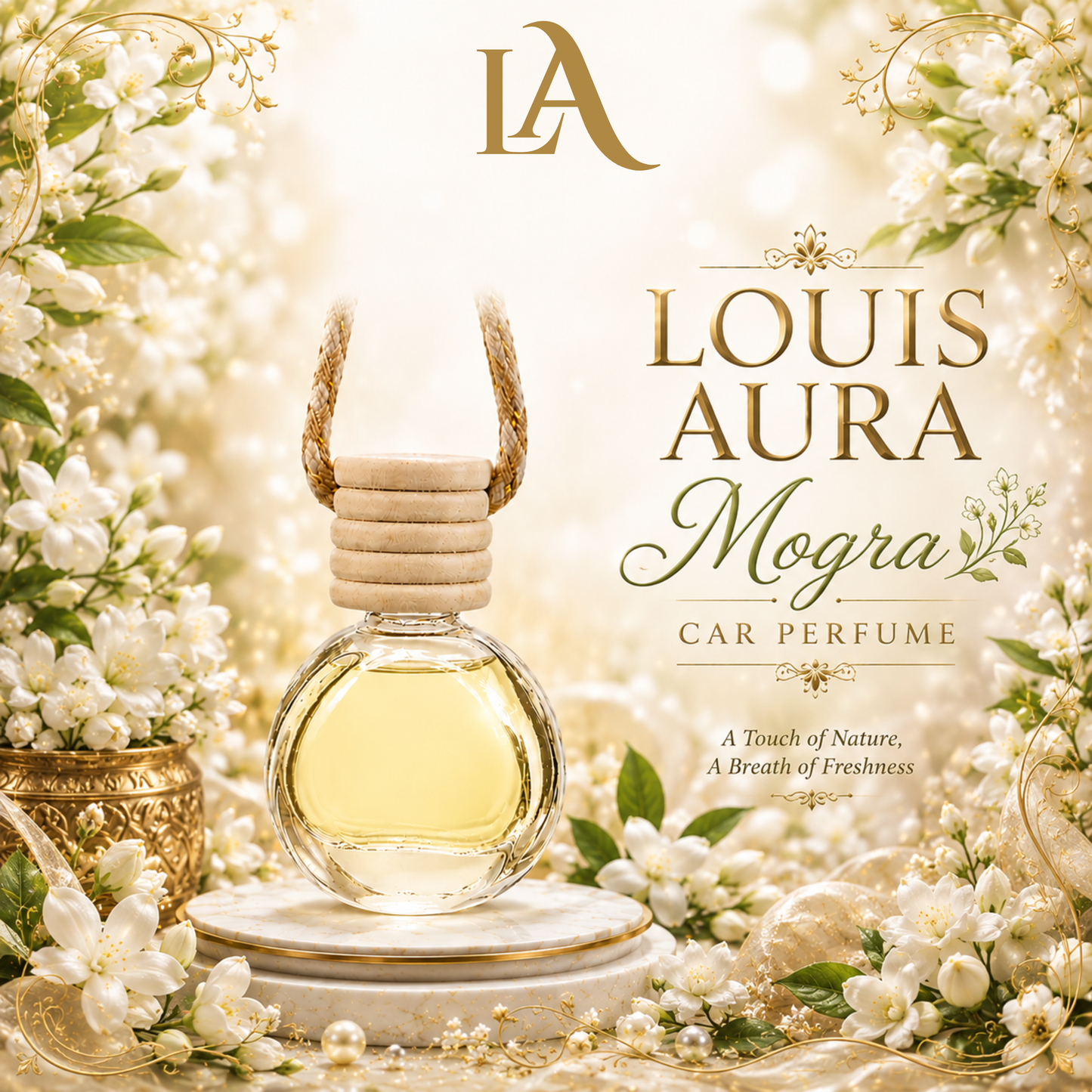 Louis Aura Mogra Car Perfume
