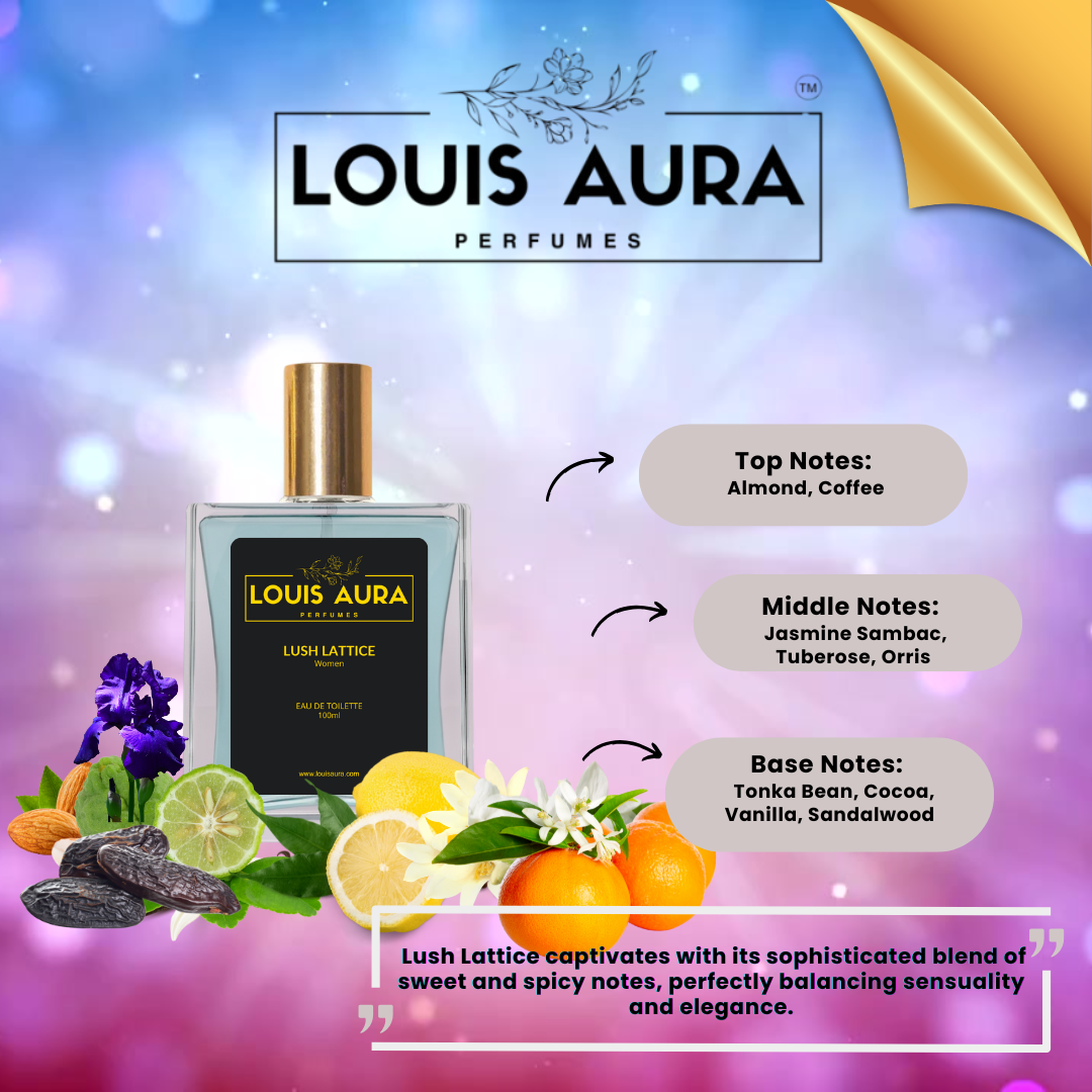 Louis Aura Lush Lattice, Perfume for Women- 50ml