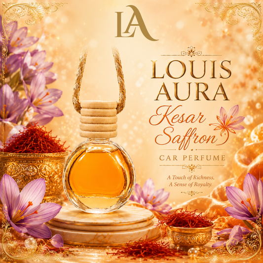 Louis Aura Kesar Saffron Car Perfume