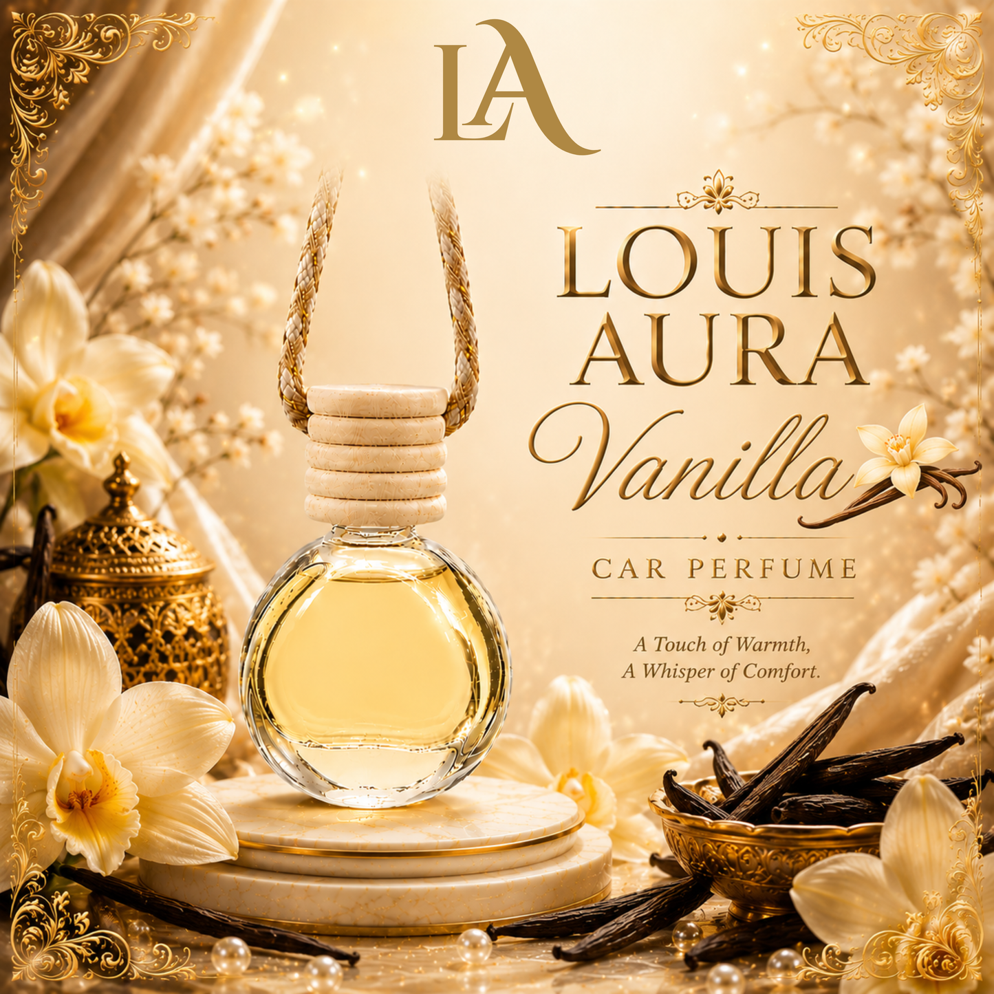 Louis Aura Vanilla Car Perfume