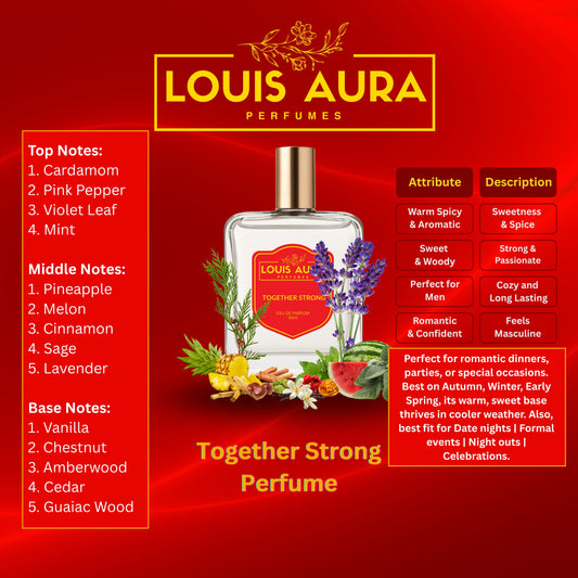 Louis Aura – Together Strong, Perfume for Men – 50ml