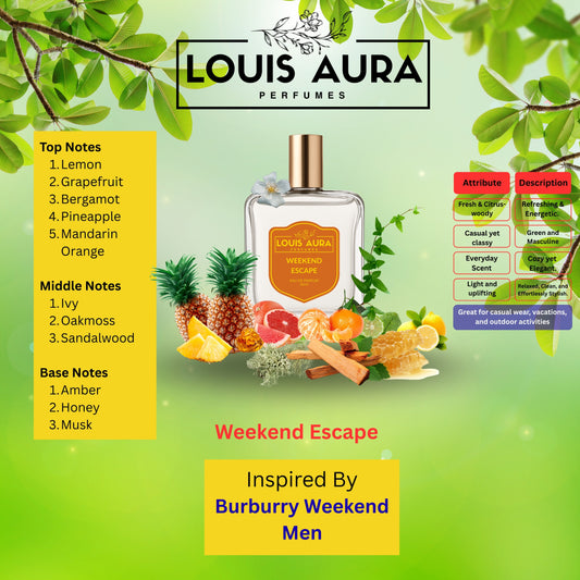 Louis Aura – Weekend Escape, Perfume for Men – 50ml