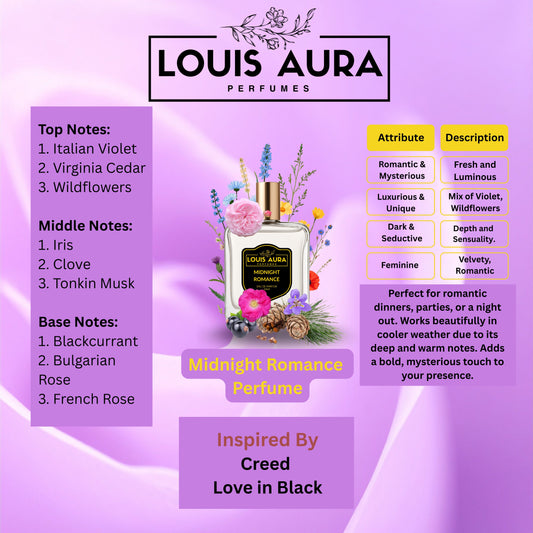 Louis Aura – Midnight Romance, Perfume for Women – 50ml