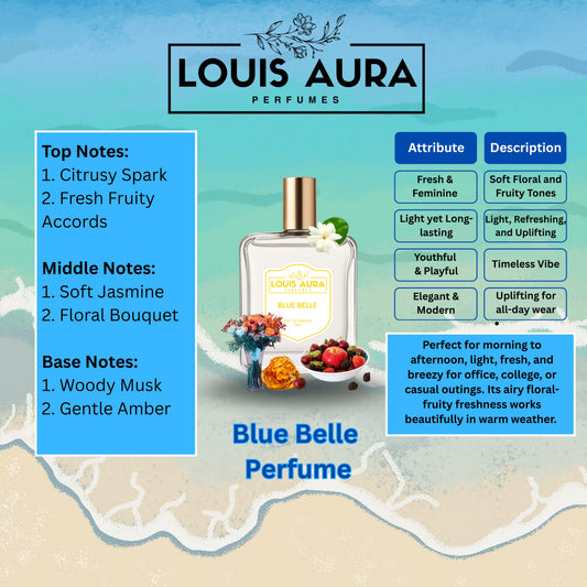Louis Aura – Blue Belle, Perfume for Women – 50ml