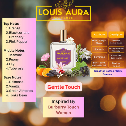 Louis Aura – Gentle Touch, Perfume for Women – 50ml