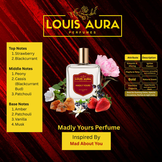 Louis Aura – Madly Yours, Perfume for Women – 50ml
