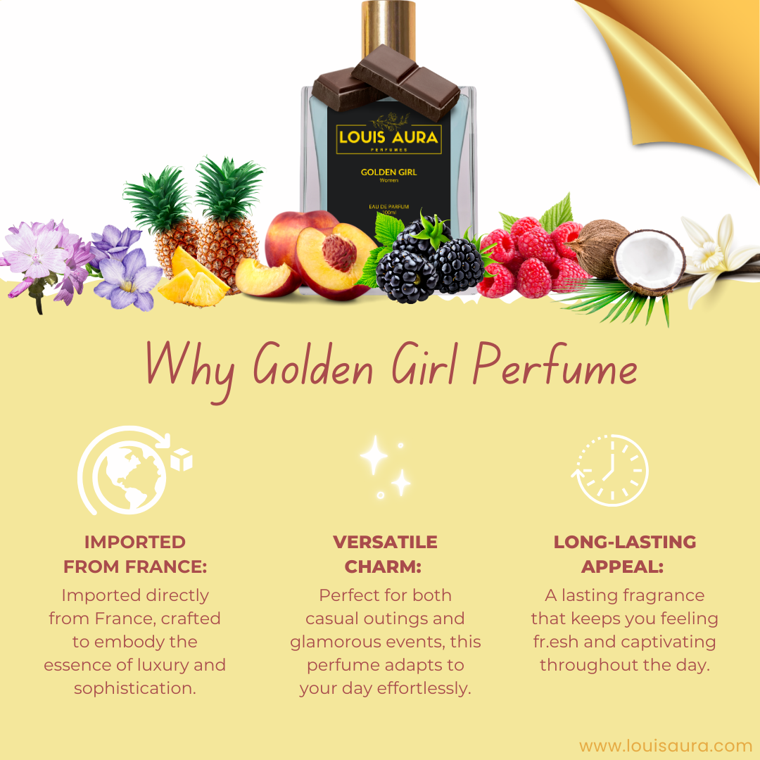 Louis Aura Golden Girl, Perfume for Women - 50ml
