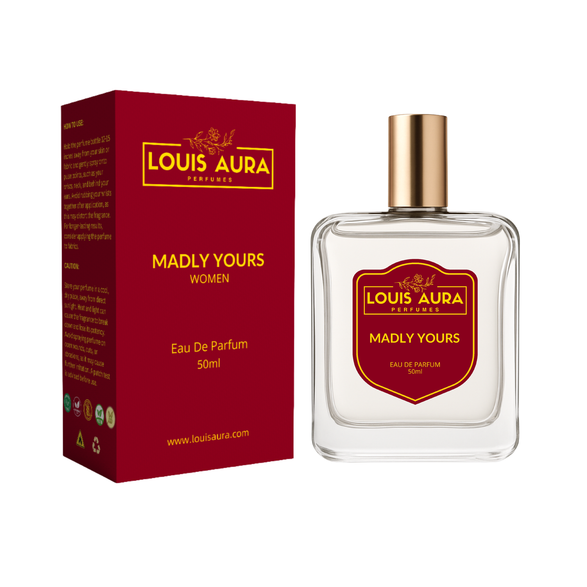 Louis Aura – Madly Yours, Perfume for Women – 50ml